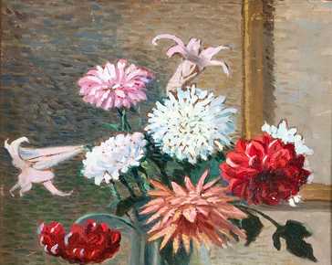 Caprini Eugenio - Vase avec des fleurs